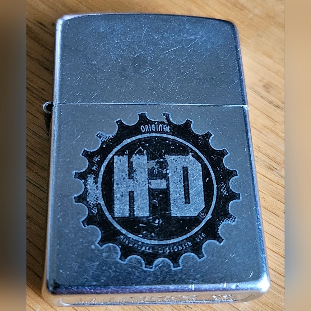 Harley-Davidson Silver Lighter